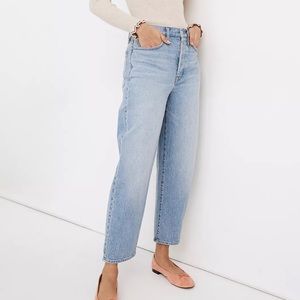 Madewell Balloon Jeans in Hewes Wash